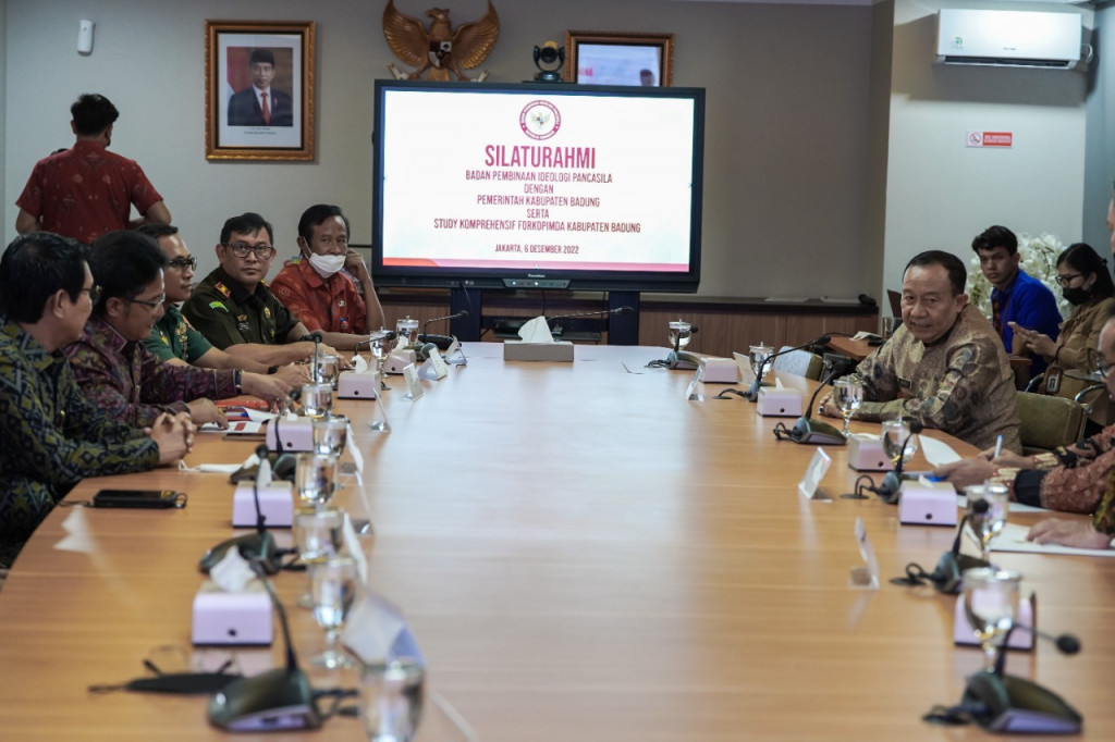 Bupati Giri Prasta dan Jajaran Forkopimda Badung Kunjungi BPIP